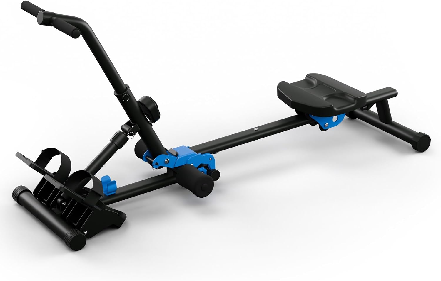 Detalle de CAPITAL SPORTS DP-KS008 opvouwbare roeitrainer met 8-traps magnetische weerstand