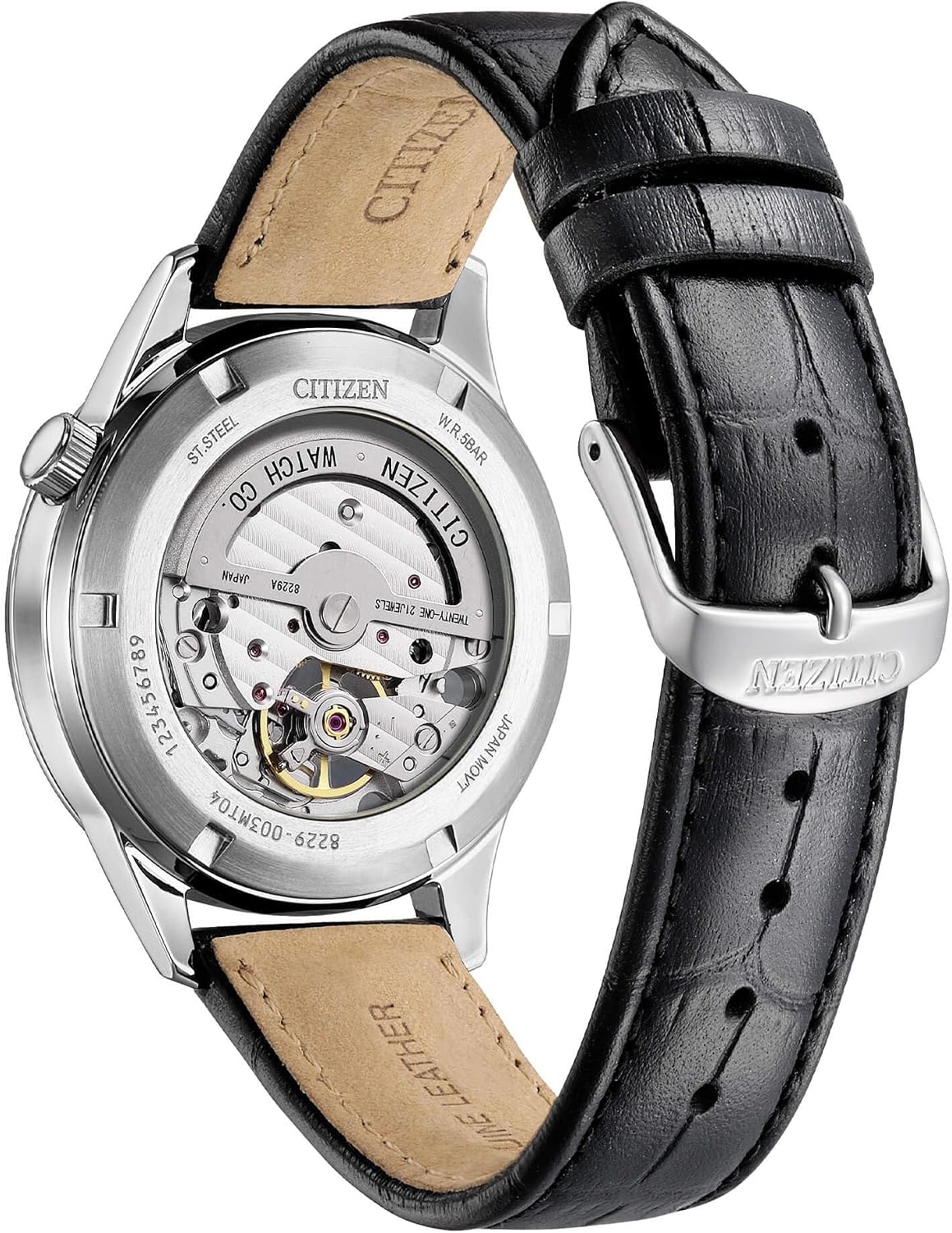 Detalle de Citizen NH9131-14E: Orologio Meccanico Uomo stile e funzionalità