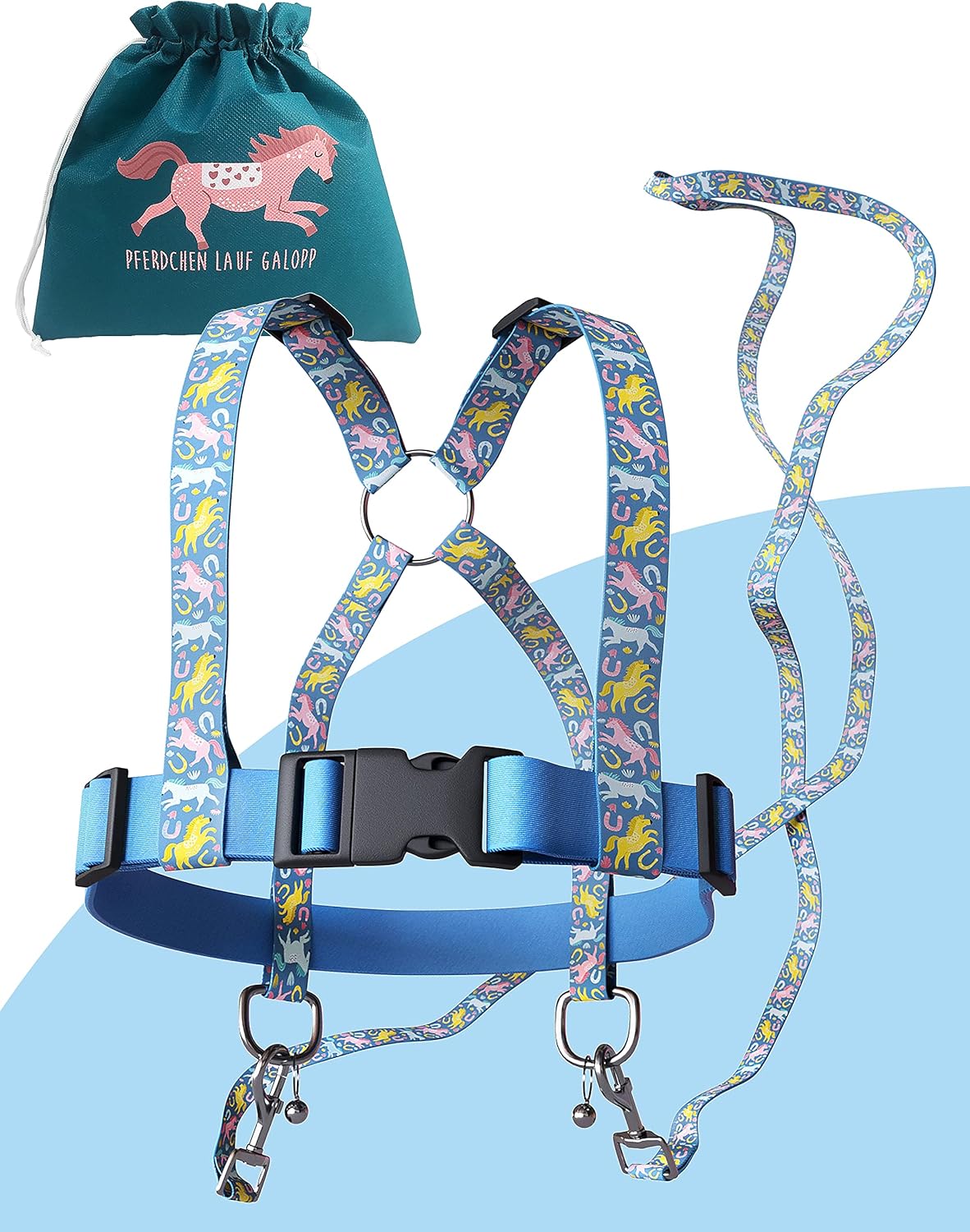 Thumbnail 6 de Jubi® Lilla Kinder-Pferdeleine mit größenverstellbarer Schleife fürs selbstständige Anziehen