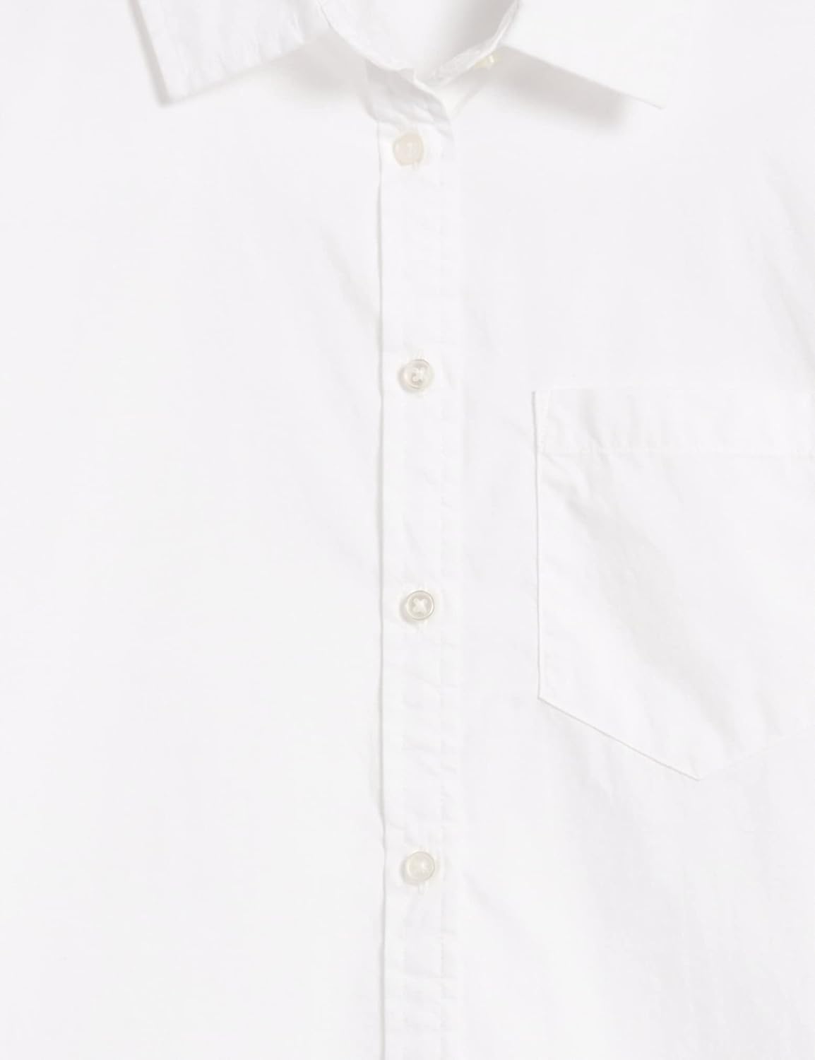 Thumbnail 4 de Camicia Amazon Essentials da donna in popeline di cotone a maniche lunghe con bottoni sul colletto, vestibilità classica