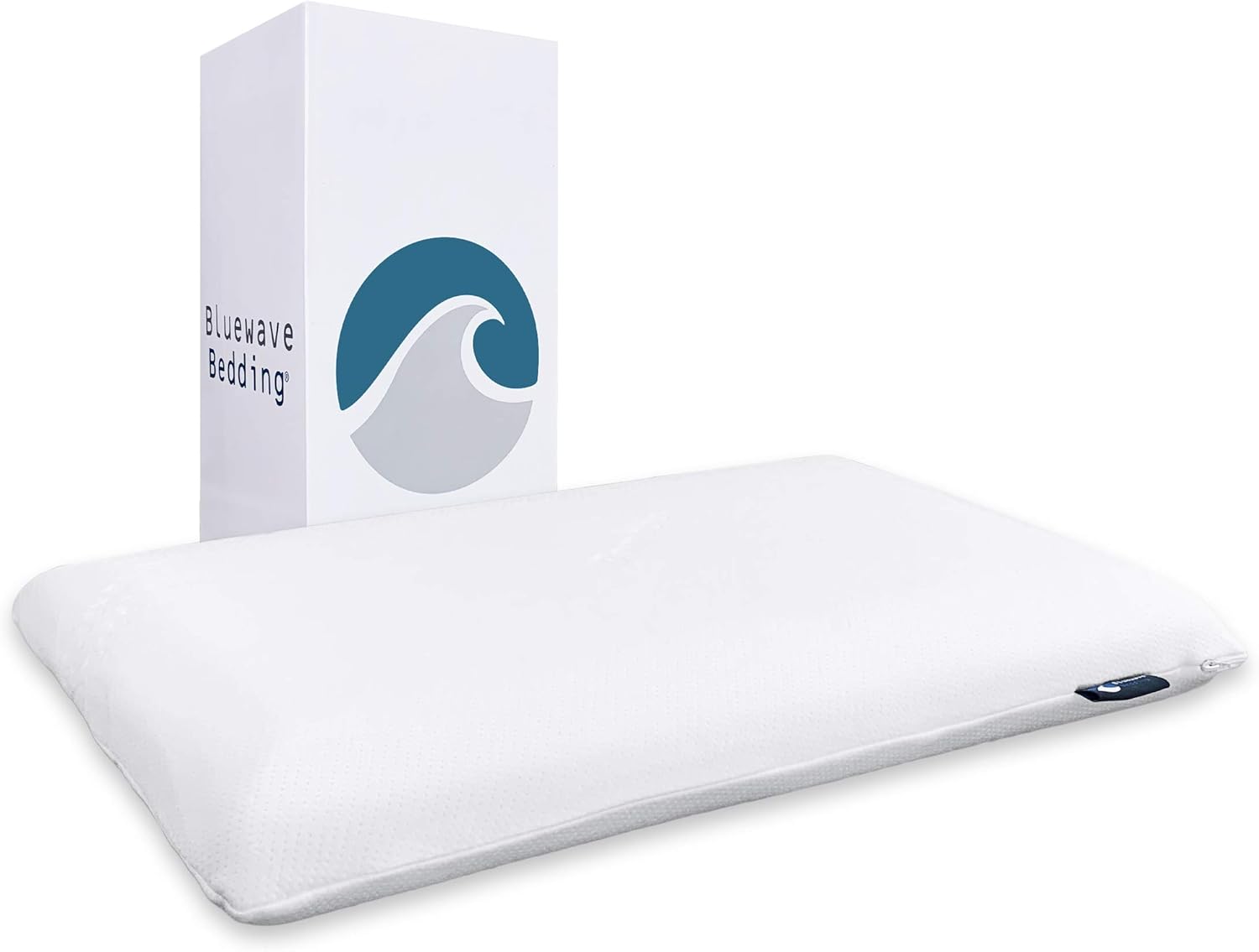 Detalle de Bluewave Bedding Super Slim 325STANDARD Gel Memory Foam Pillow, 3.25-Inch