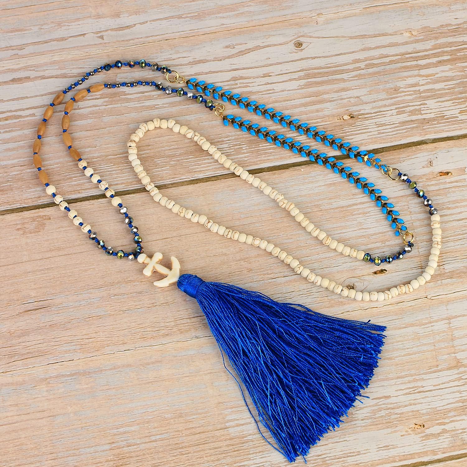 Detalle de KELITCH Long Necklace, 36-Inch