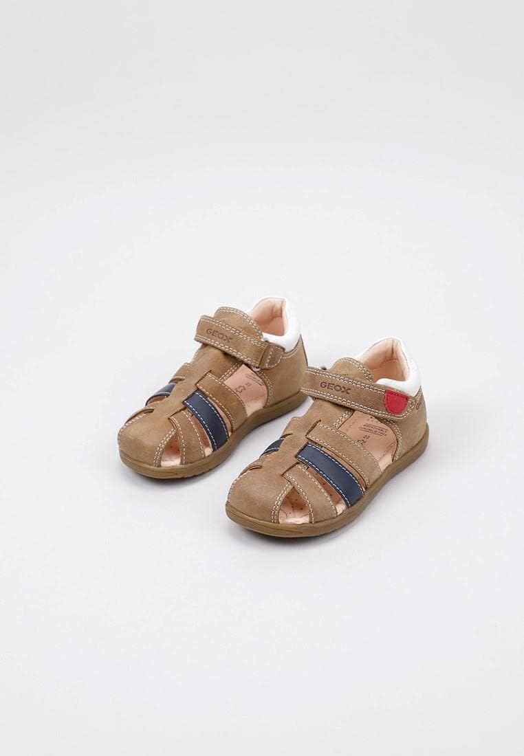 Thumbnail 1 de Geox Baby Jungen B Sandal Macchia BoySandal – Leder-Suede, einfarbig, casual Design