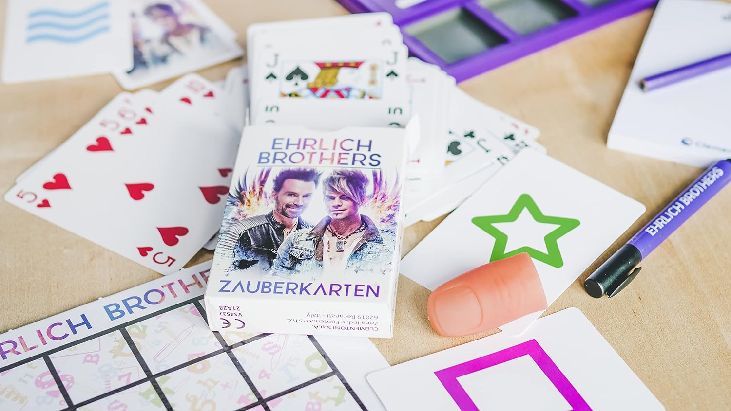 Detalle de Clementoni Ehrlich Brothers Mental Magic Zauberkasten ab 7