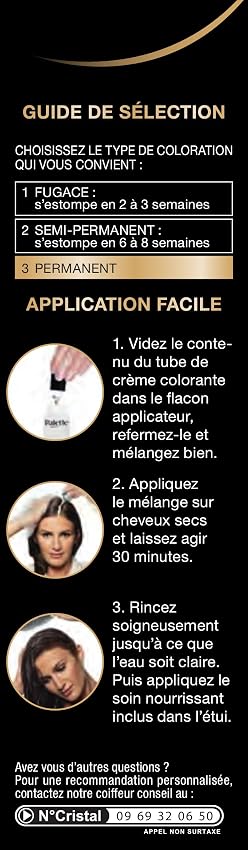 Detalle 2 de Schwarzkopf Palette Coloration Brillance Intense ⚙