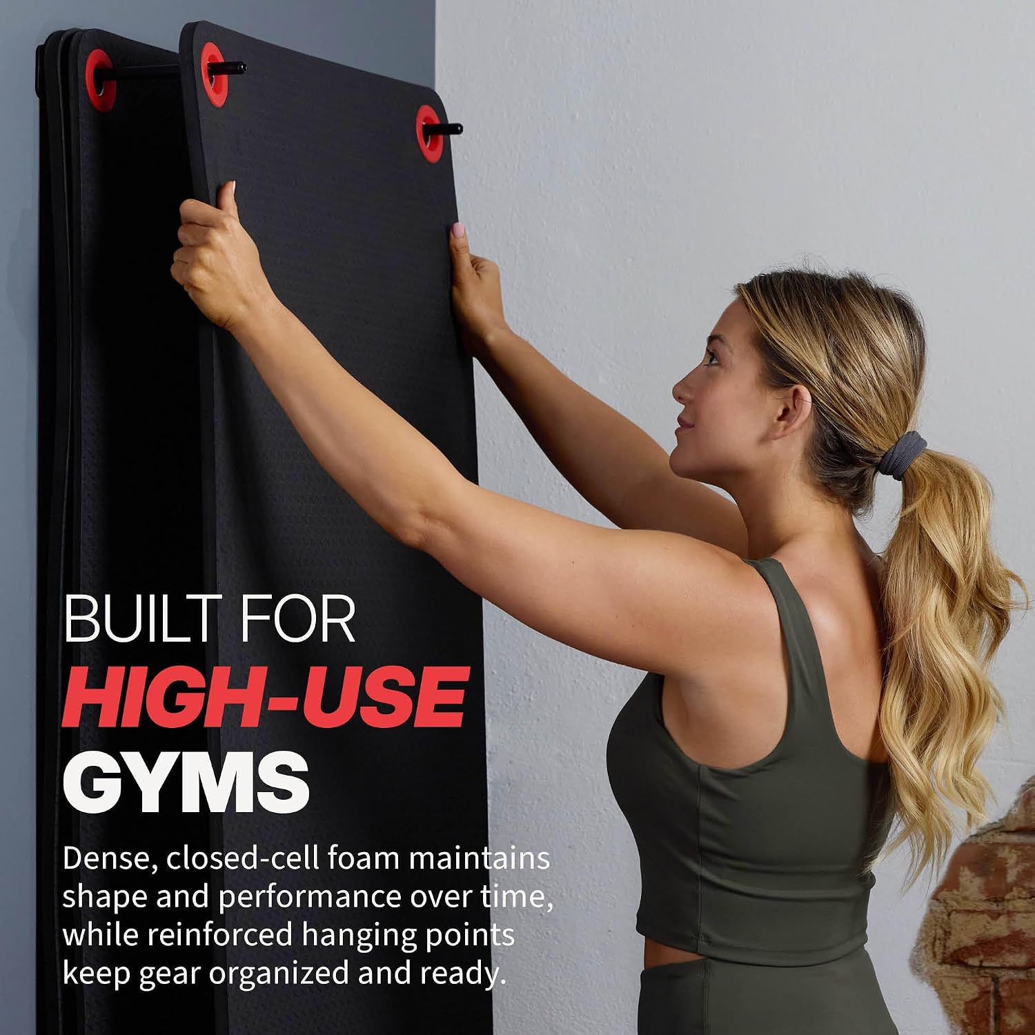 Detalle de SPRI Exercise Mat with Closed-Cell Foam