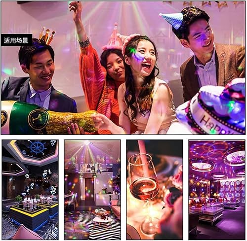 Detalle de Wonsung RGB Multi-Colour LED Strobe Light for Parties