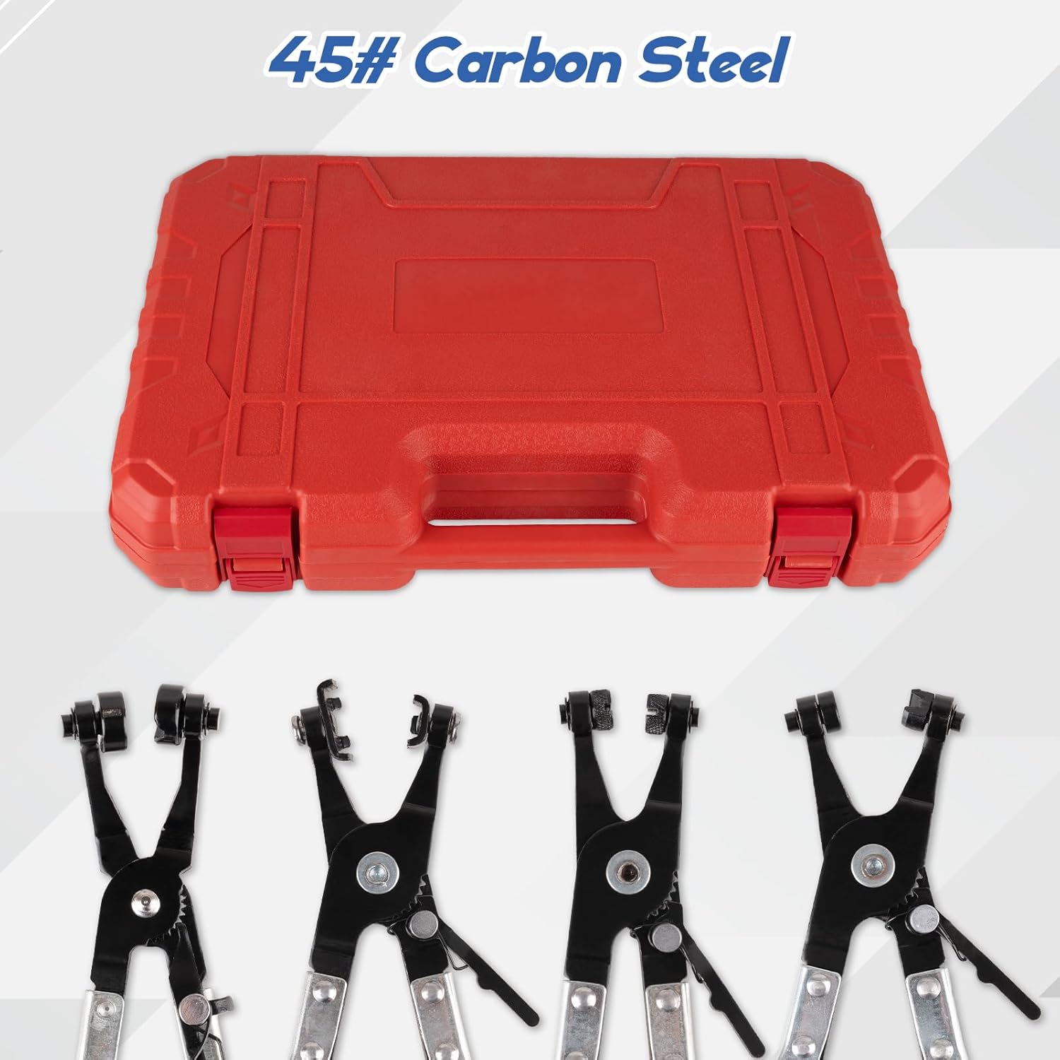 Thumbnail 3 de 9PCS Hose Clamp Pliers Set Hose Clamp Removal Tool for Automotive & Flexible Clamps