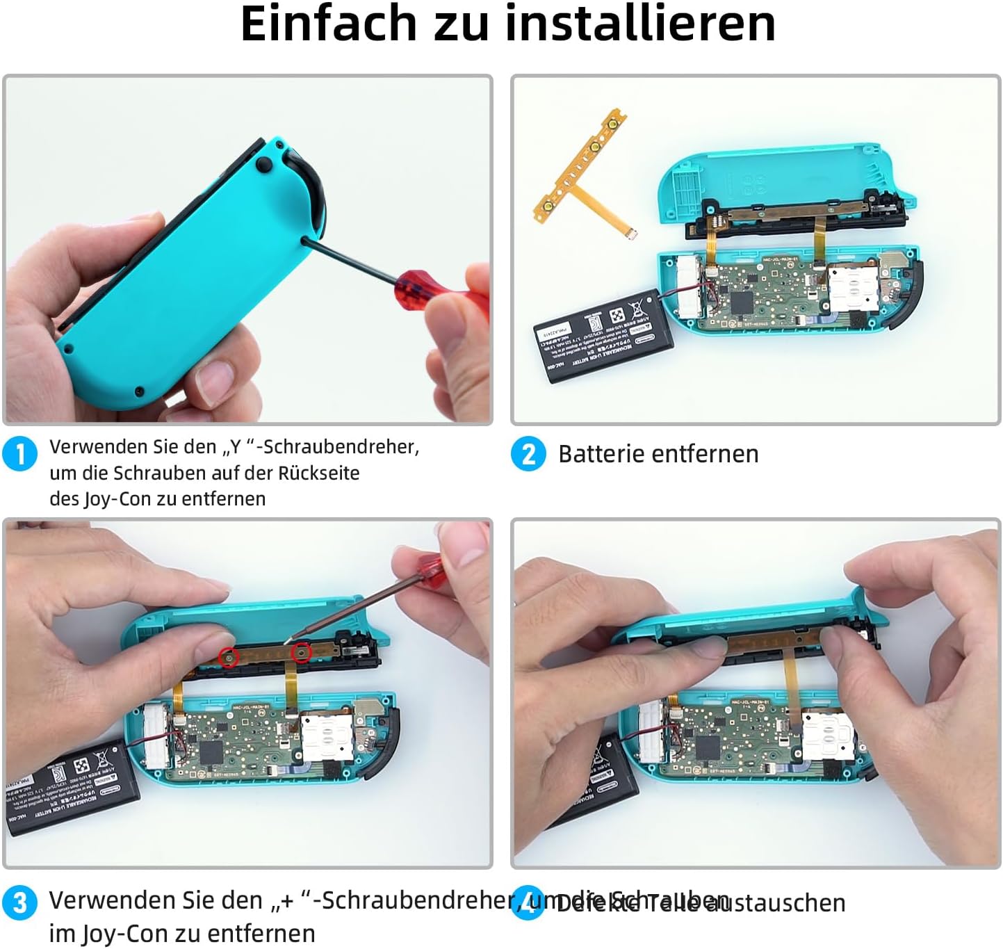 Detalle 2 de Tolesum Ersatz-SL/SR Synchron-Tastenbandkabel