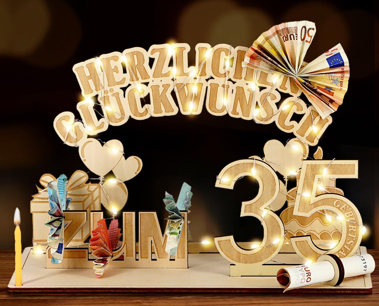 Giftota Original 35. Geburtstag Geldgeschenk
