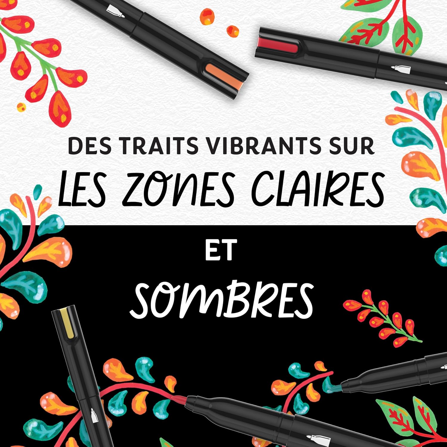 Detalle de Sharpie Creative Marker – Lot de 36 marqueurs de peinture acrylique à base d'eau