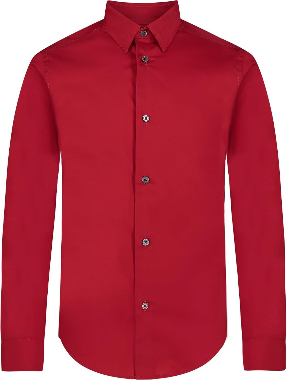 Thumbnail 6 de Calvin Klein Boys' Long Sleeve Slim Fit Dress Shirt – Button-Down with Cuffs