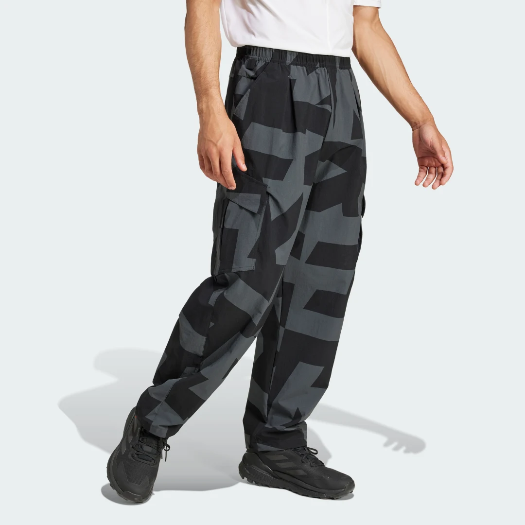 Thumbnail 2 de Adidas Terrex Xploric Cargo Printed pantalón negro