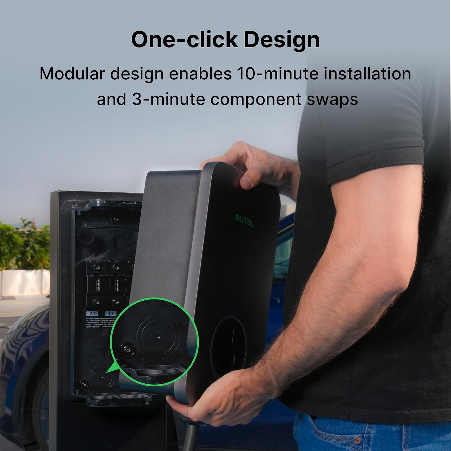Detalle 2 de Autel Level 2 EV Charger 80 Amp