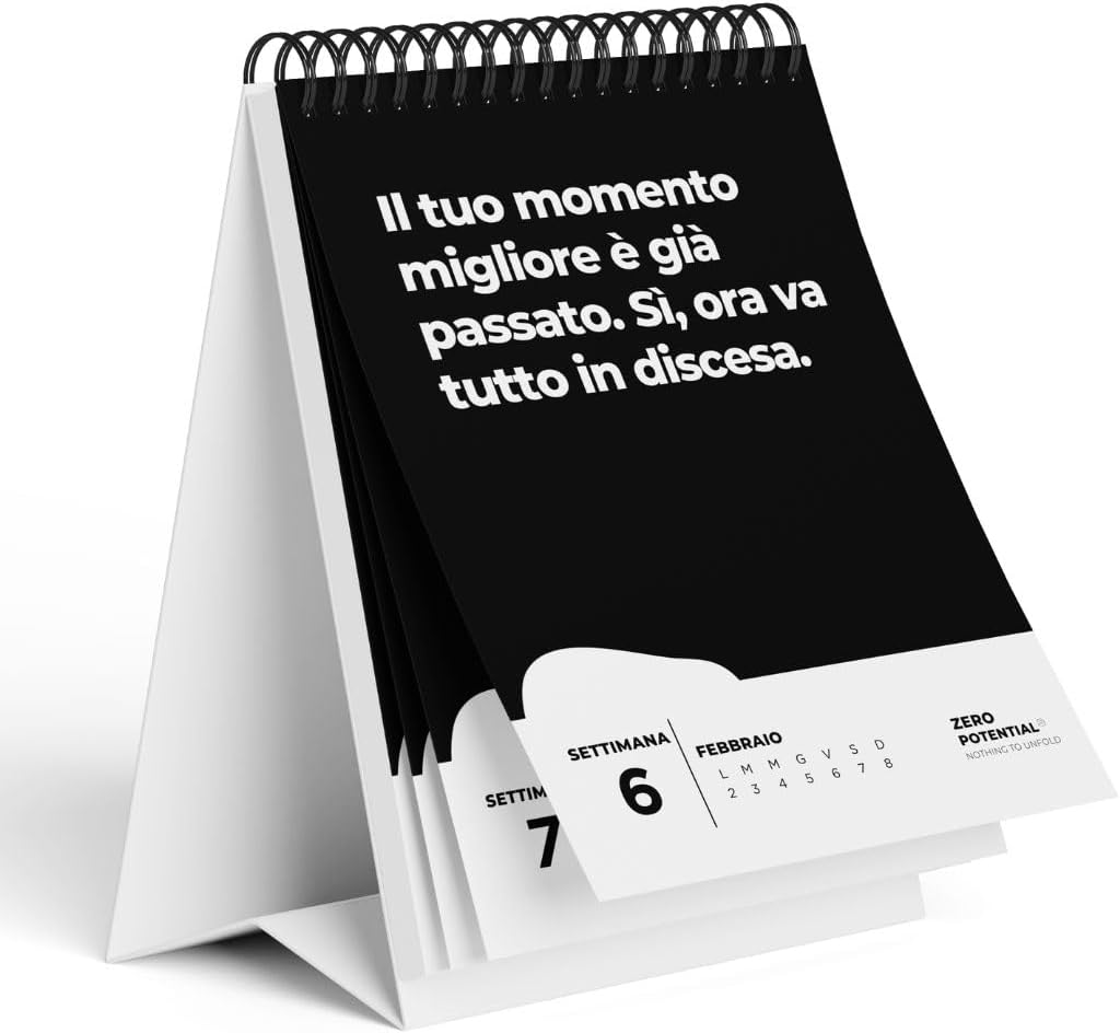 Thumbnail 1 de Calendario da tavolo demotivante 2026 A6