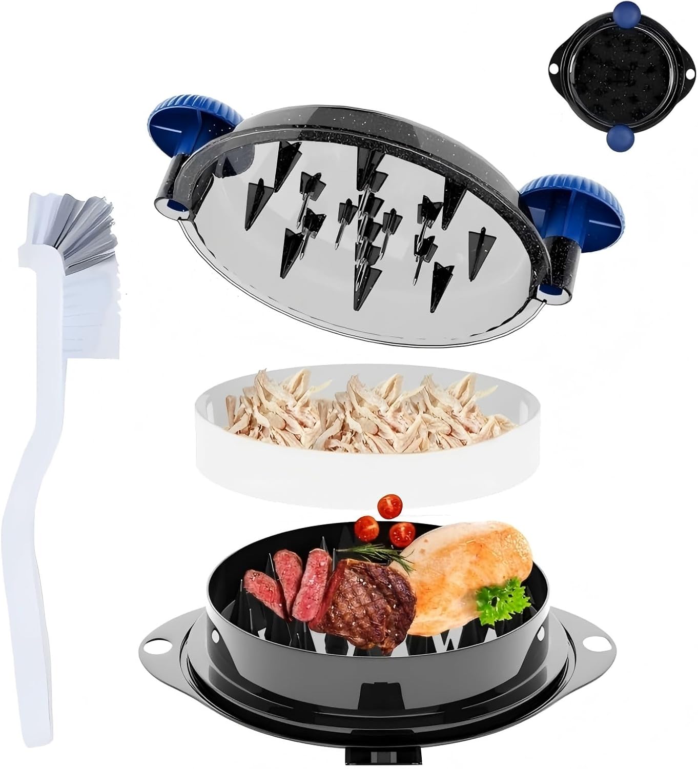 Chicken Shredder Tool Twist — Meat Shredder 🍽