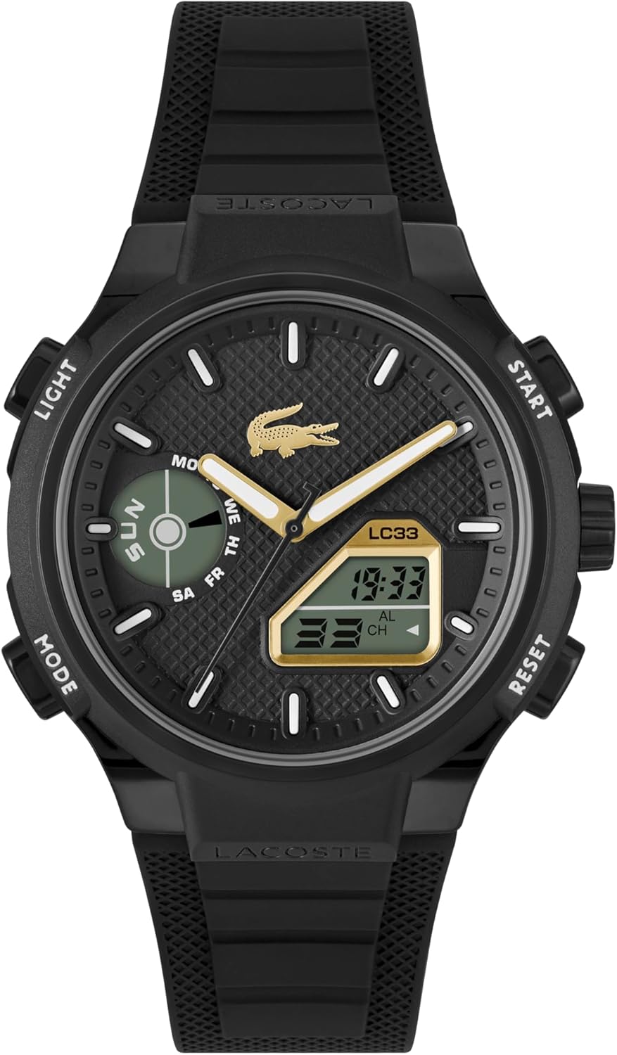 Thumbnail 6 de Lacoste LC33 Analoge-Digitale Multifunktionsuhr mit Silikonarmband (44 mm, 10ATM)