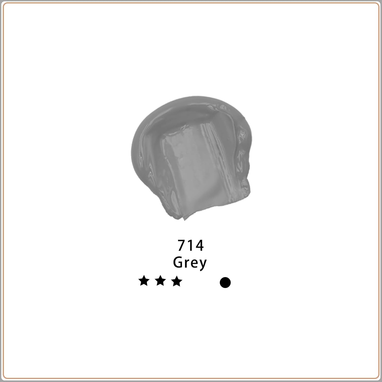 Thumbnail 1 de Artecho Acrylfarbe Grau 120 ml – wasserfest, lichtecht und schnell trocknend