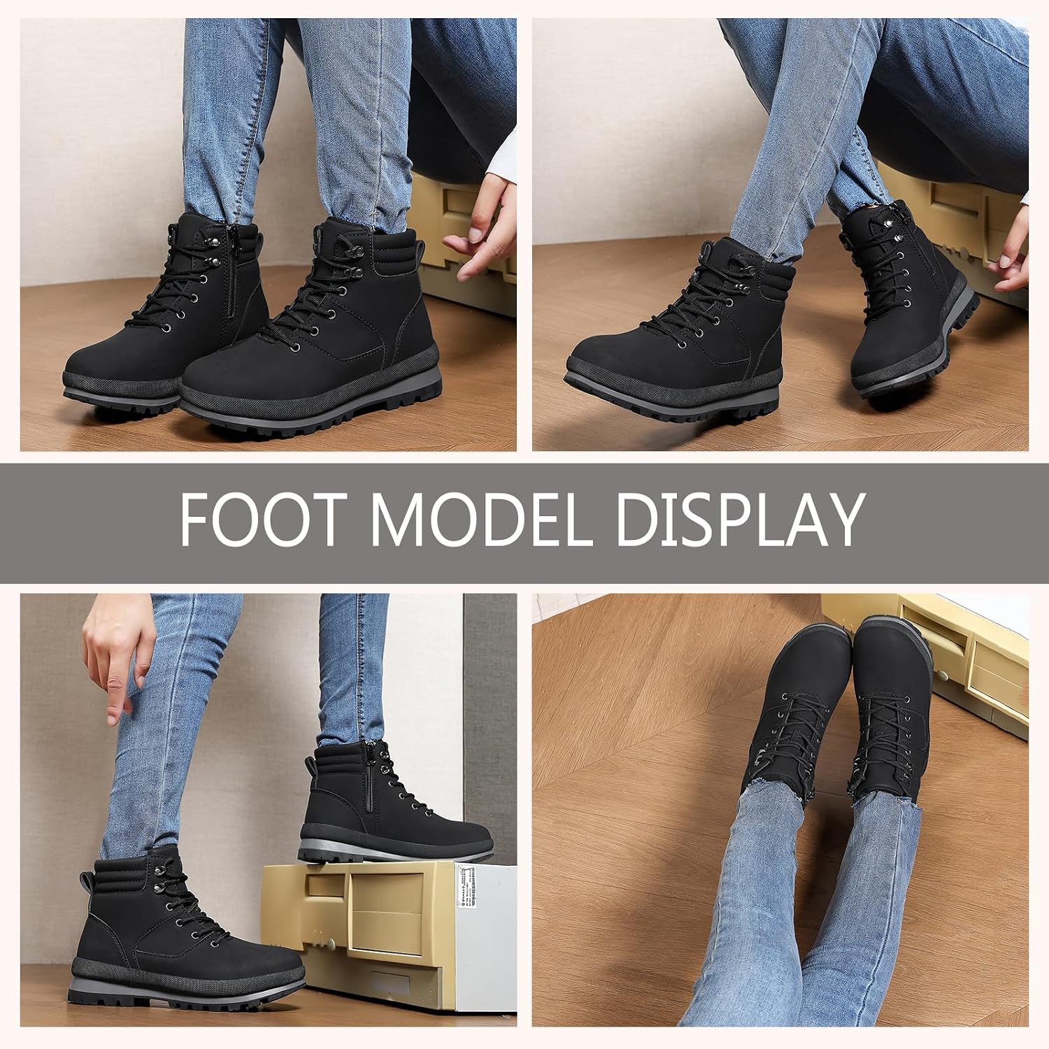 Detalle 2 de Walking Boots Womens Ankle Hiking Boots