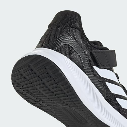 Detalle de adidas Runfalcon 5 Kids Shoes – Core Black/Cloud White (13.5 UK)