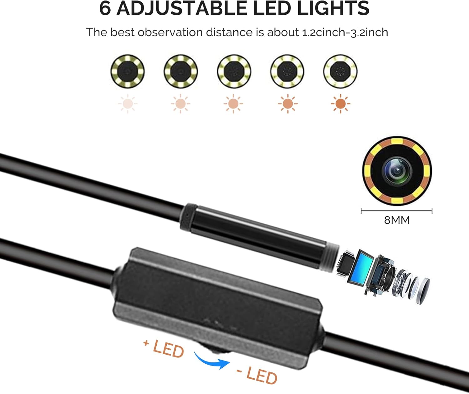 Thumbnail 2 de Inspection Endoscope Camera 720P Waterproof