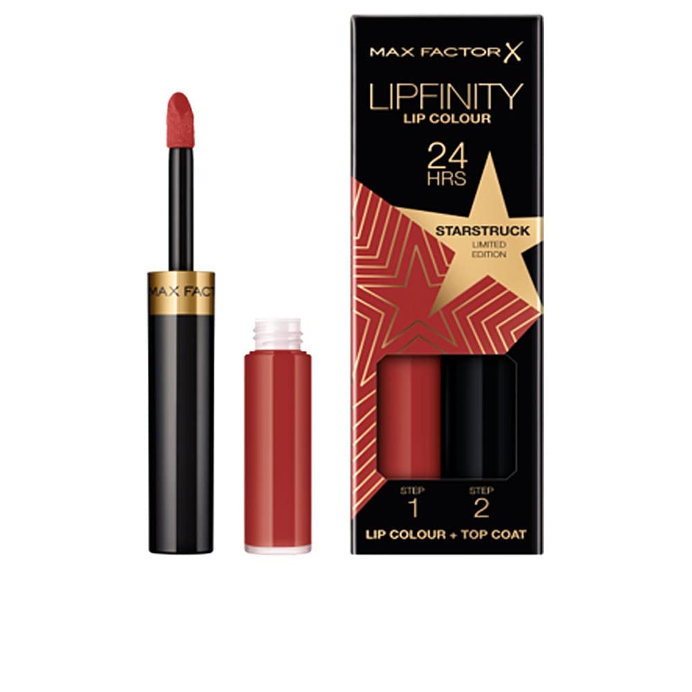 Thumbnail 3 de Max Factor Lipfinity Lip Colour „Rising Stars Collection“ 84 Rising Star – langanhaltender Lippenstift mit Top Coat