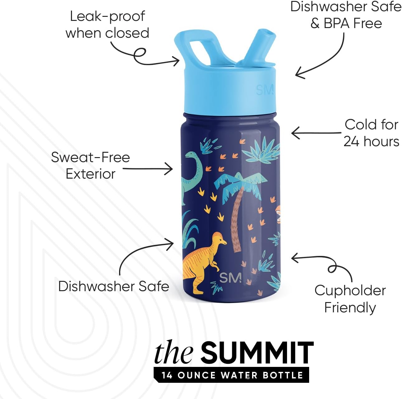 Thumbnail 1 de Simple Modern Summit 415ml botella térmica niños