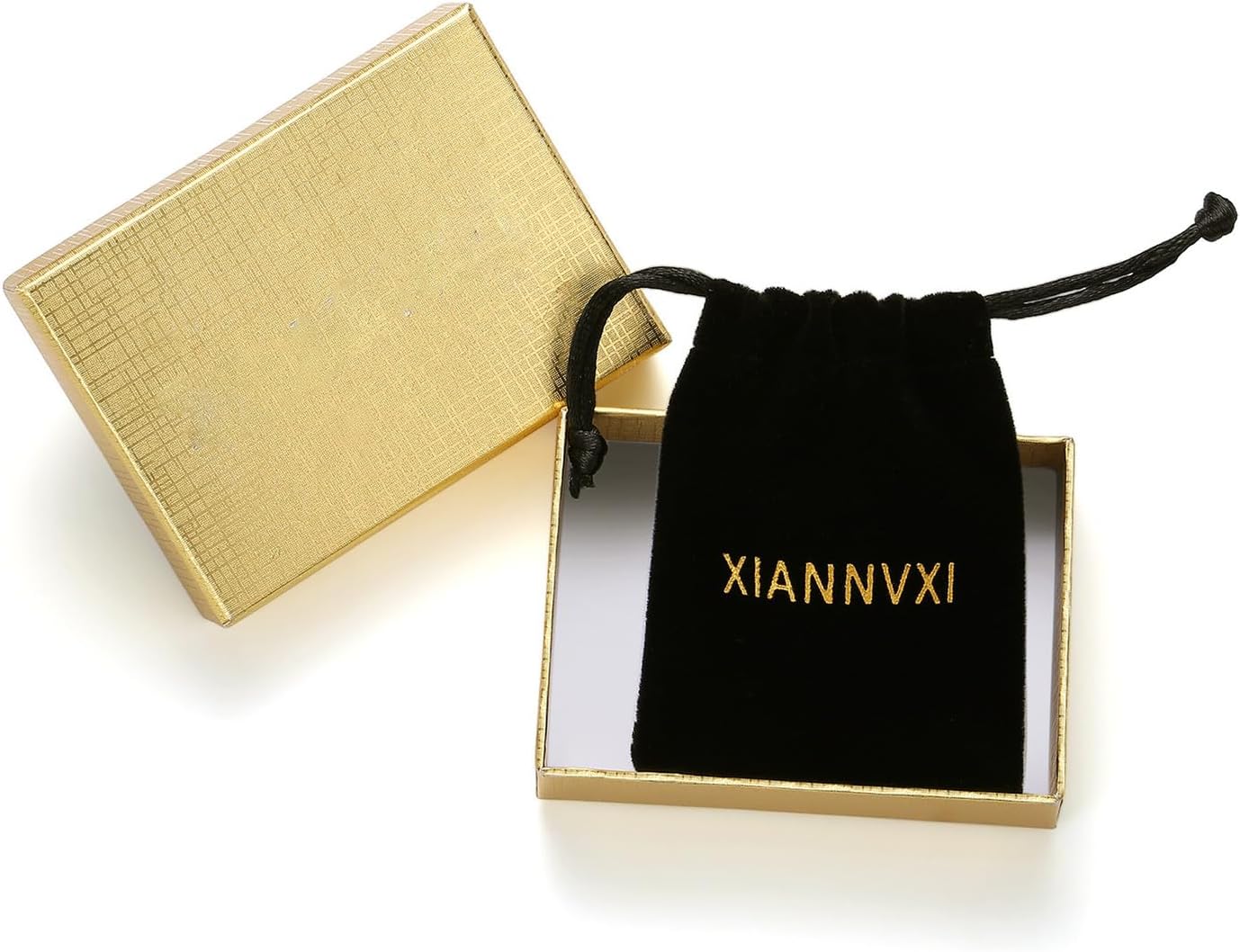 Thumbnail 6 de XIANNVXI 8mm Perlenarmband – elastisch, Lavastein & Kristalle