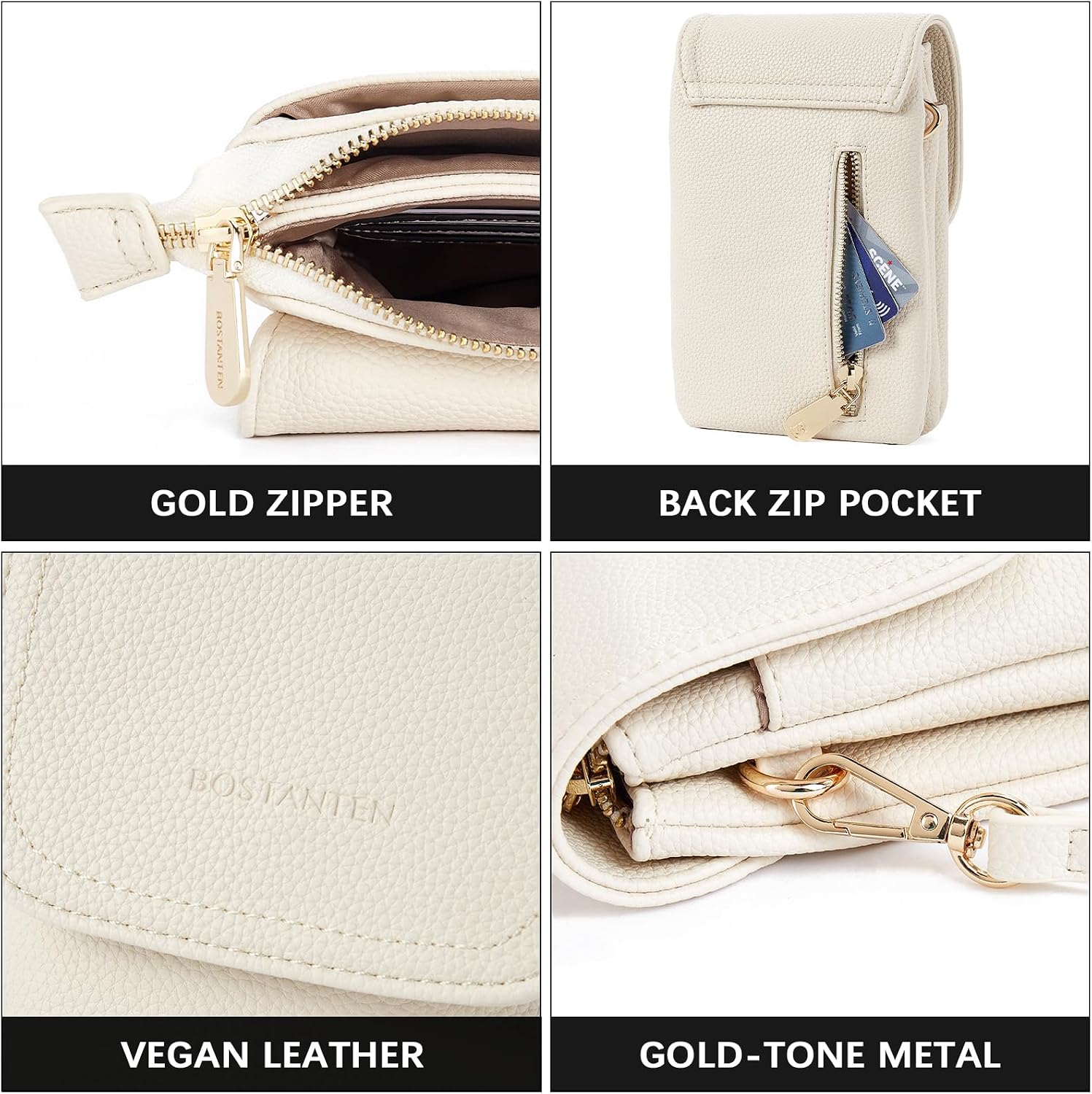 Detalle 2 de BOSTANTEN Crossbody Bag 6.5-inch