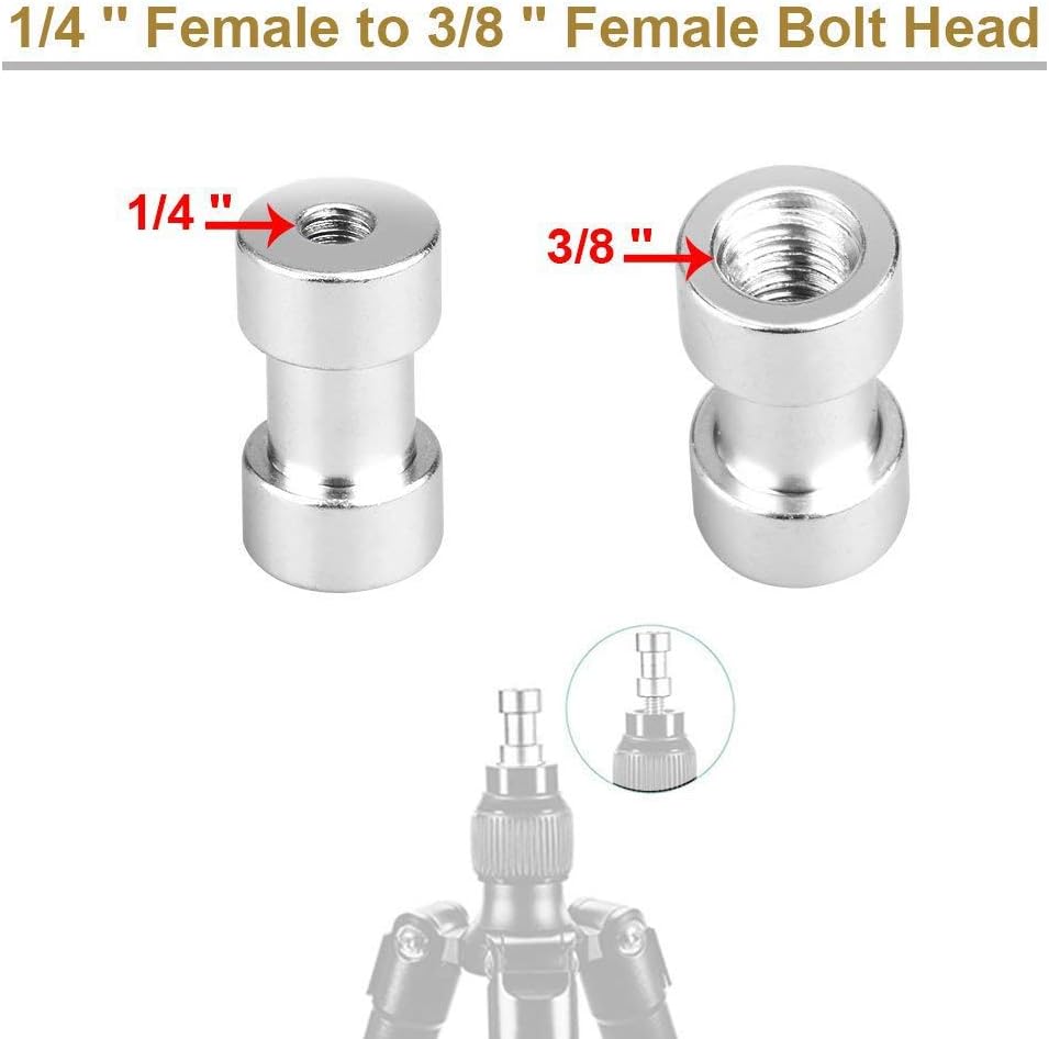 Thumbnail 2 de UTEBIT 1/4 to 3/8 Camera Screw Adaptor Set