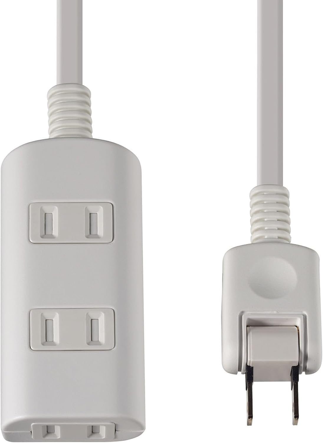 Thumbnail 6 de エルパ(ELPA) WBT-N3050B(BK) 電源タップ 5m・3個口・扉付き・180°回転プラグ