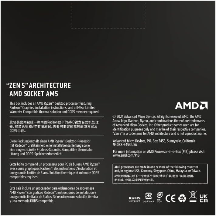 Thumbnail 3 de Ryzen 9 9900X 12-Core gaming CPU