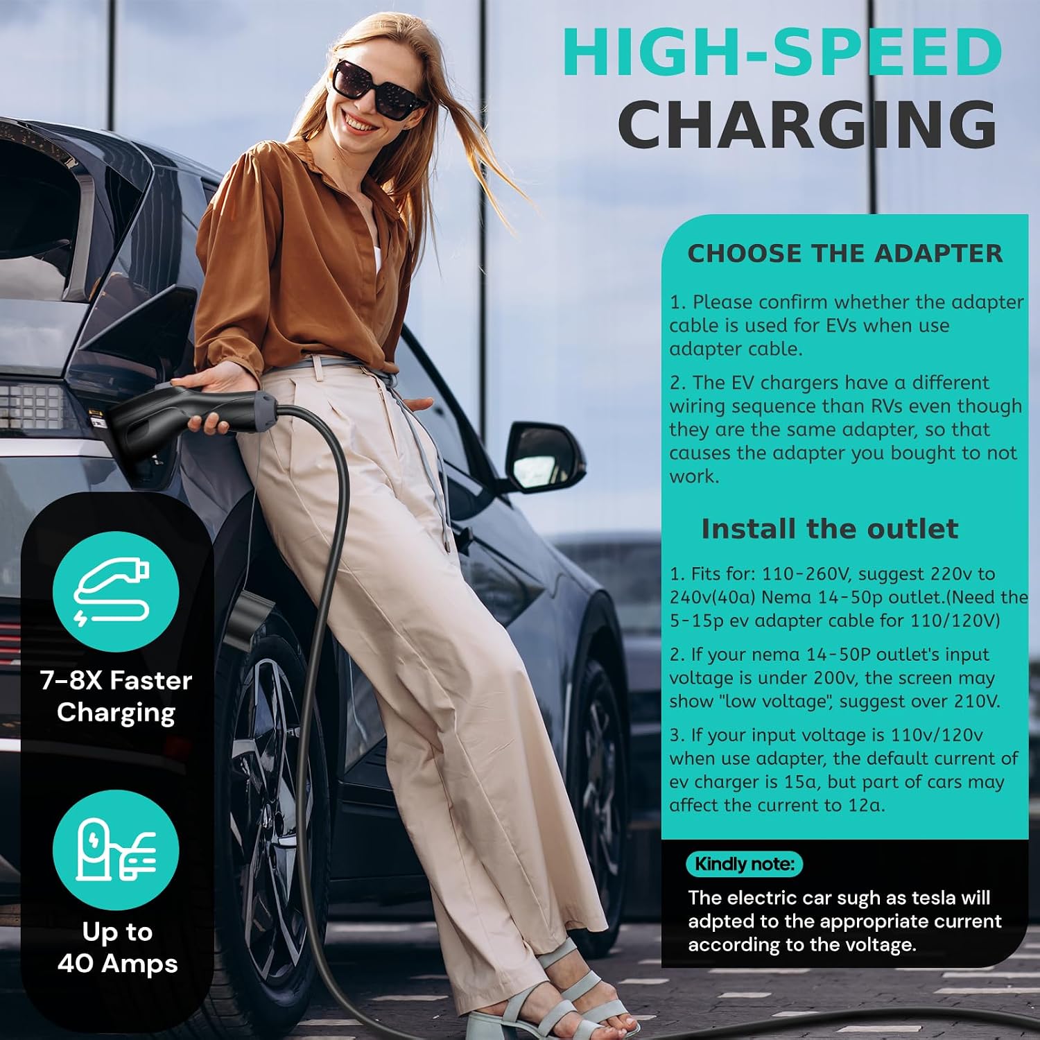 Thumbnail 3 de AIMILER Level 2 EV Charger 40A