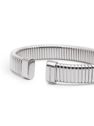 Thumbnail 2 de SINGULARU Brazalete Big Belt, acero 4,5 mm 💍