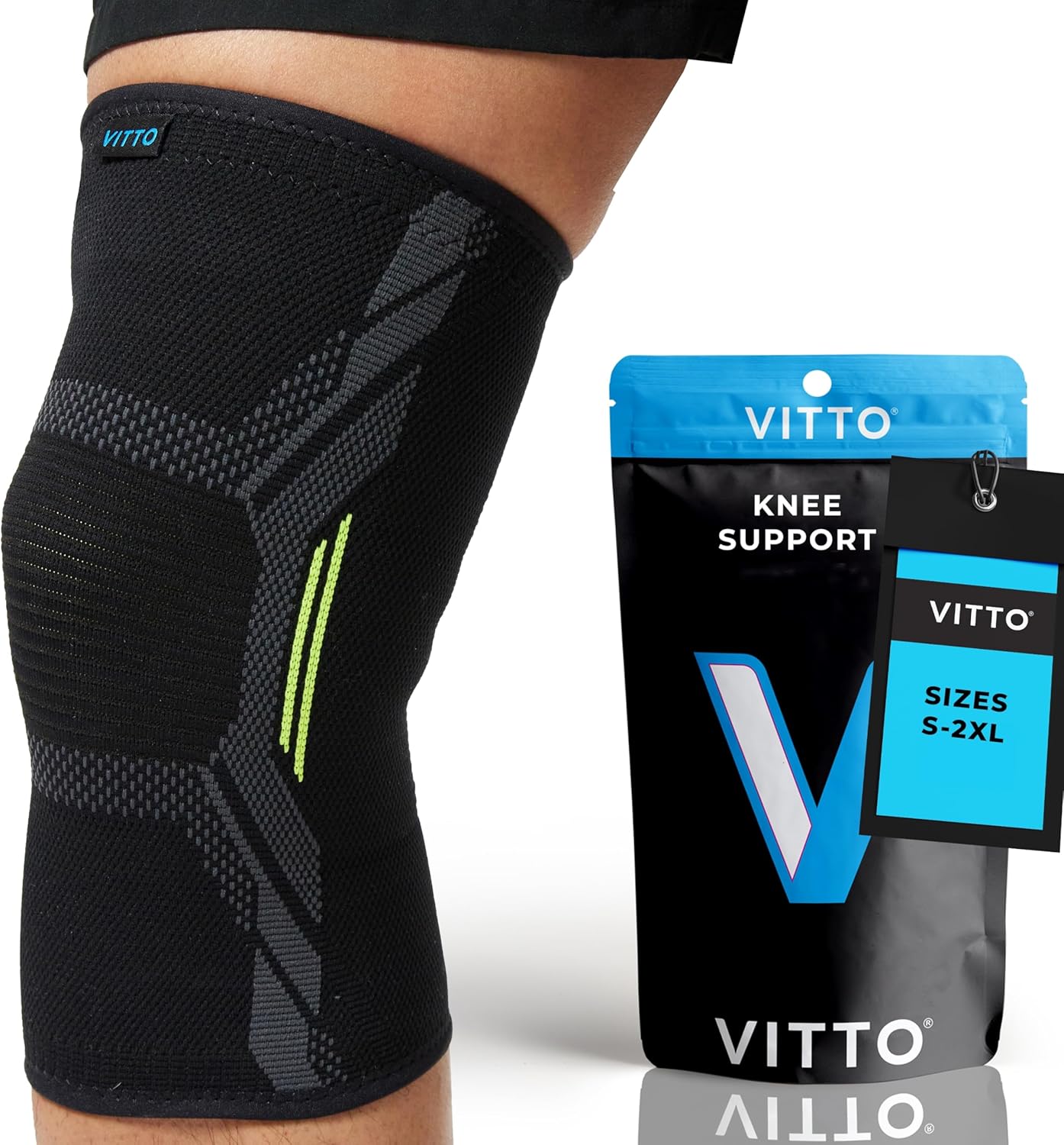 Thumbnail 4 de VITTO Knee Support for Women & Men — Versatile Knee Sleeve for Arthritis, Meniscus Tear, and Joint Pain