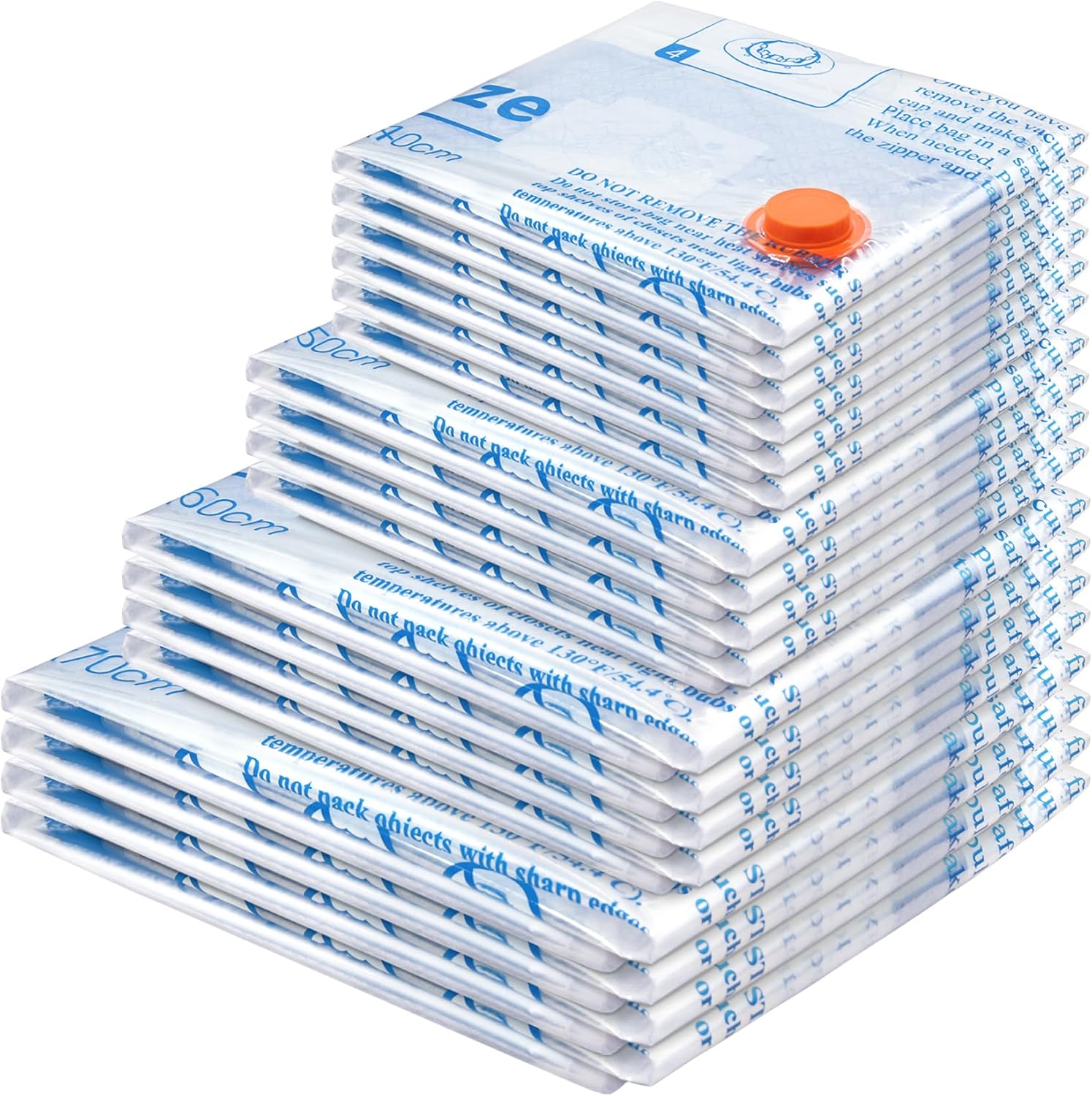 Thumbnail 6 de MEIQIHOME Vacuum Storage Bags (12 Jumbo, 100 x 70 cm) for Clothing, Bedding & Travel