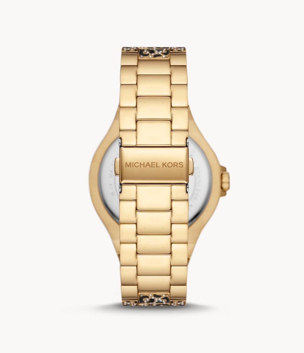 Thumbnail 1 de Michael Kors Lennox Damen-Uhr – zweifarbiges Edelstahlarmband, 43 mm Gehäuse