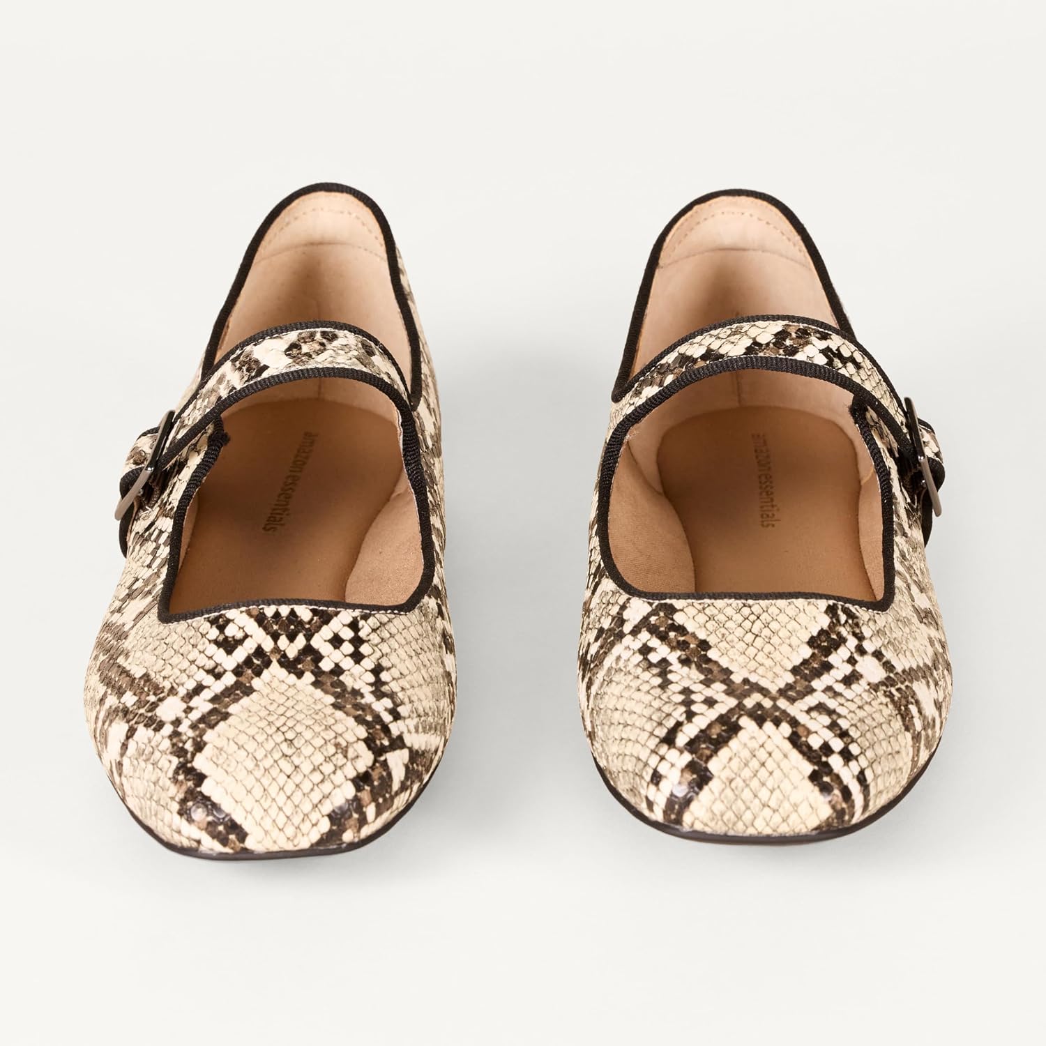 Thumbnail 3 de Amazon Essentials Velvet Mary Jane Ballet Flat with Buckle Strap