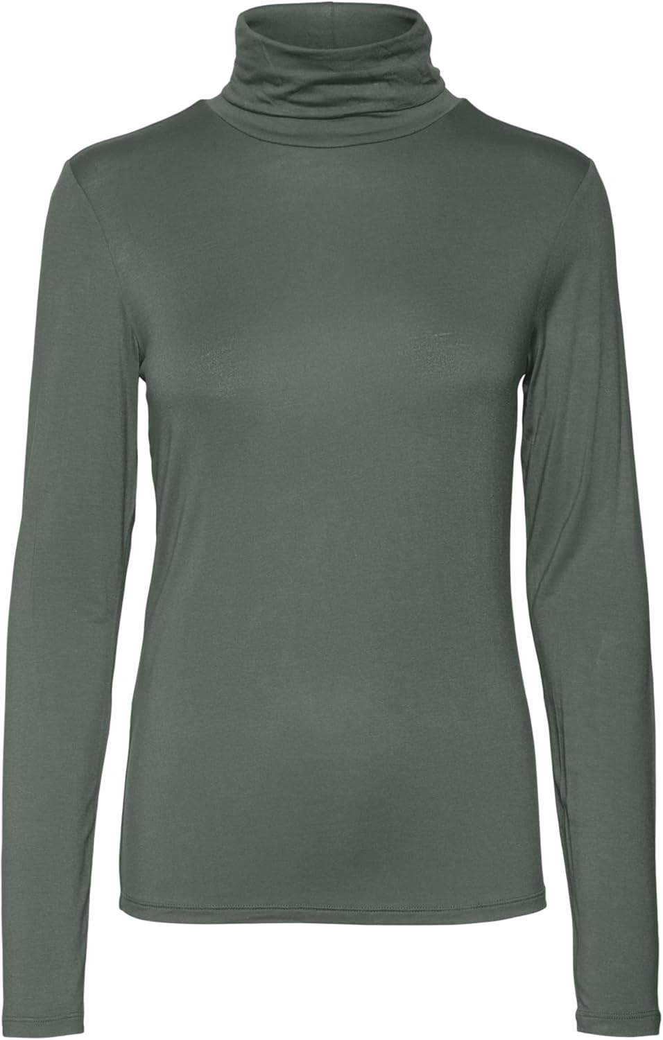 Detalle 2 de VERO MODA Women's Vmalberte Ls Rollneck Top JRS Noos Longsleeve Tee