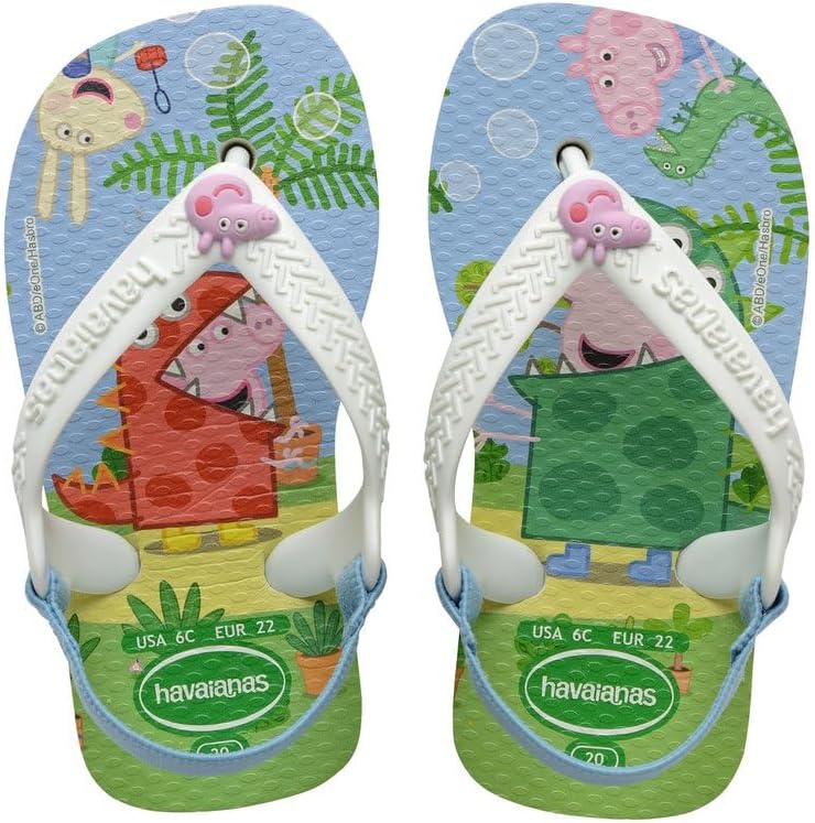 Thumbnail 2 de Havaianas Baby Peppa Pig – tongs unisex bébé blanches