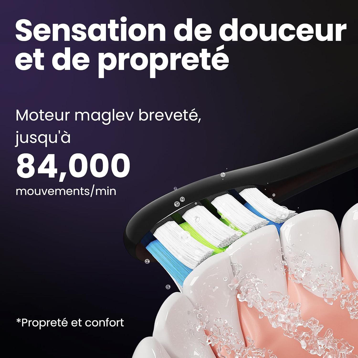 Detalle de Oclean X Pro Set Brosse électrique 30 jours