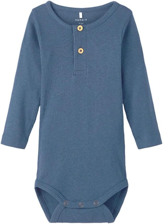 Detalle de NAME IT Baby Jungen Nbmkab Ls Body Noos Langarmbody – 1er Pack