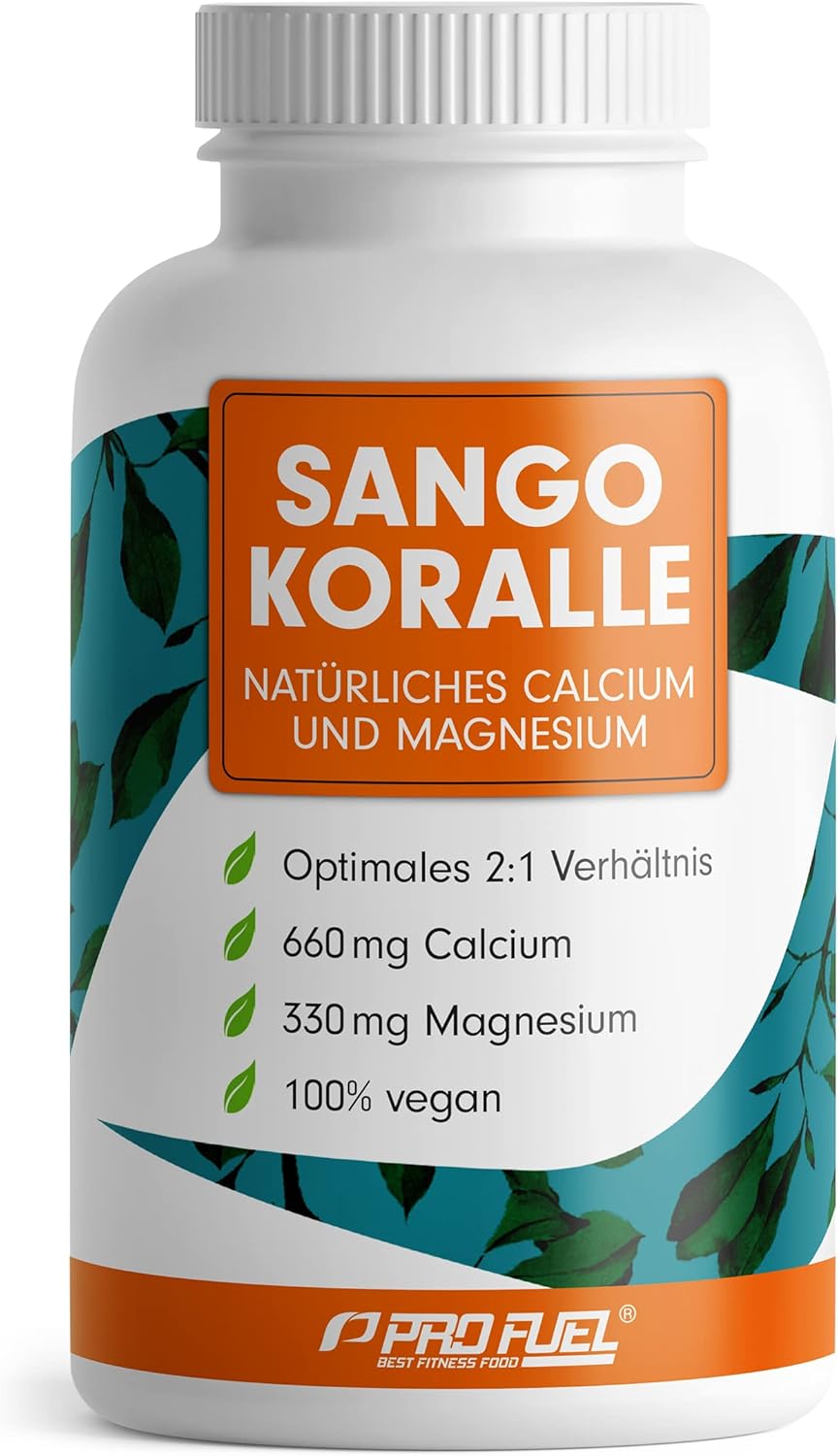 Detalle de Sango Meereskoralle 180 Kapseln Calcium und Magnesium