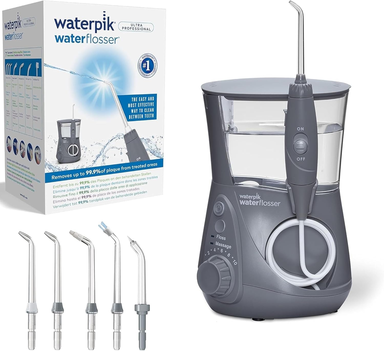 Detalle de Waterpik Ultra WP-667UK-EU irrigador 650 ml
