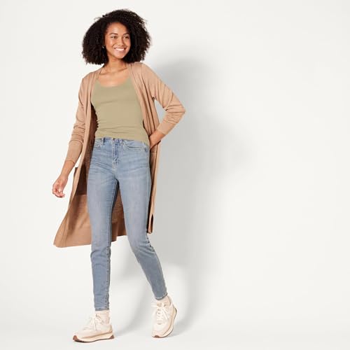 Thumbnail 5 de Amazon Essentials Camiseta de Tirantes Entallada para Mujer (Pack de 2) – Camel Claro, Talla M