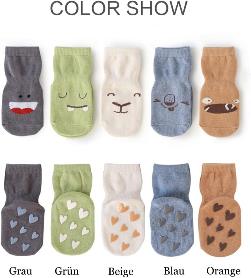 Thumbnail 5 de Exemaba Rutschfeste Socken Baby 5 Paar