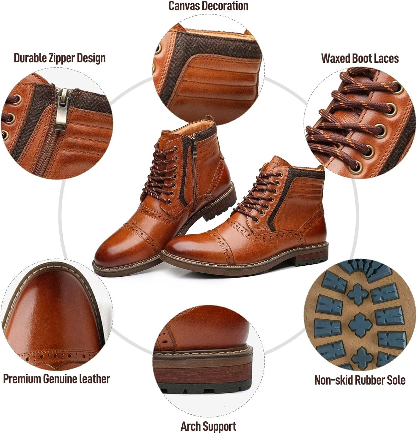 Detalle de Arkbird Chelsea Boots Leather