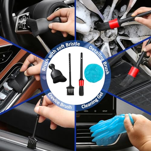 Thumbnail 3 de Qydipclin Windshield Cleaner Kit 10pcs with 1 Spray Bottle 🧽