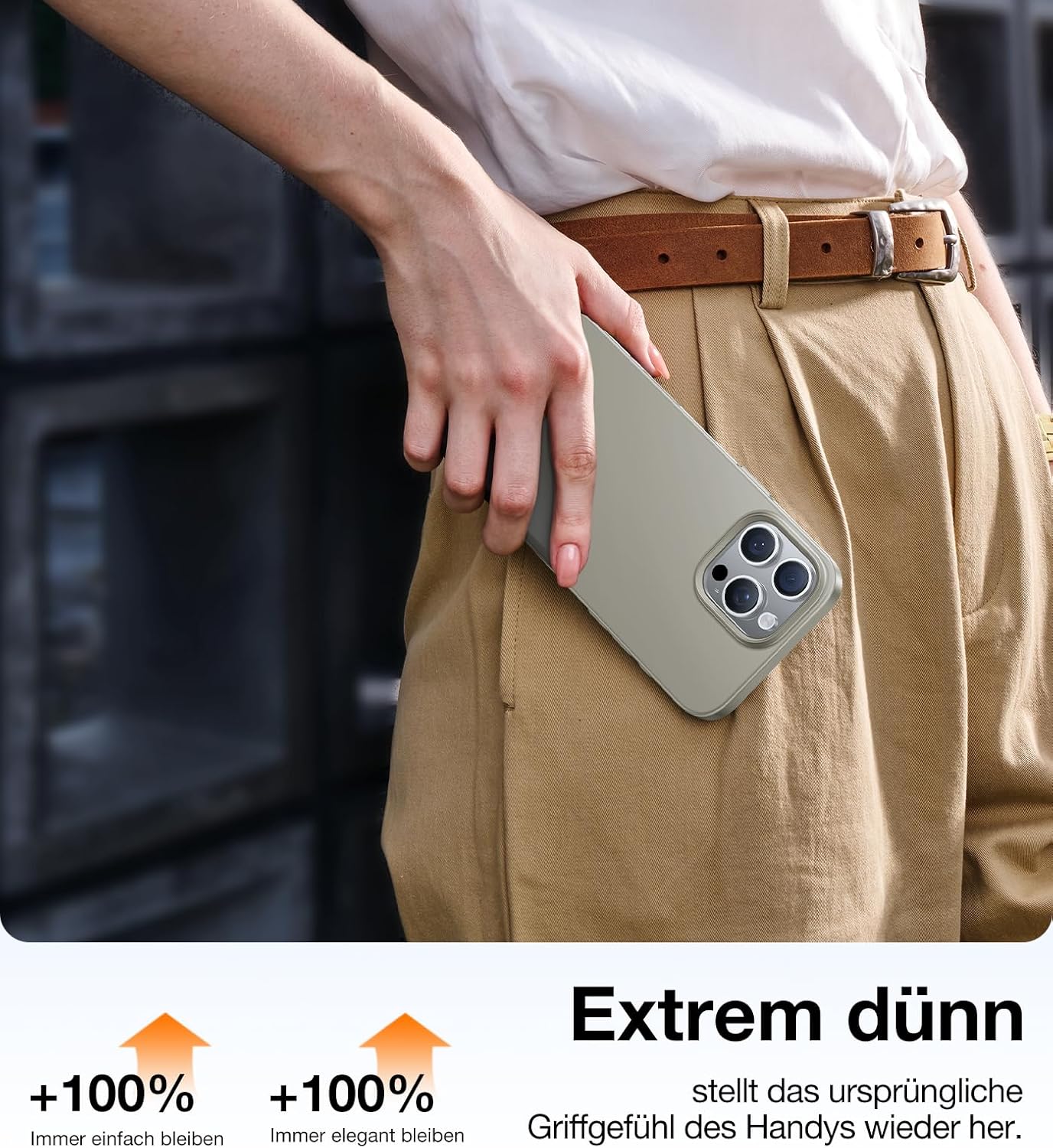 Thumbnail 4 de TORRAS Ultra Dünn für iPhone 16 Pro Max Hülle mit MagSafe | Nr. 1 Magnetkraft, Grau