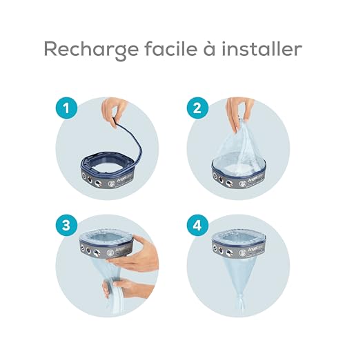Thumbnail 3 de Angelcare Dress Up - Recharge Octogonale pour Poubelle à Couches (Lot 1)